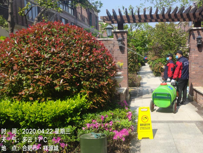 小區(qū)綠化帶飛蟲(chóng)消殺